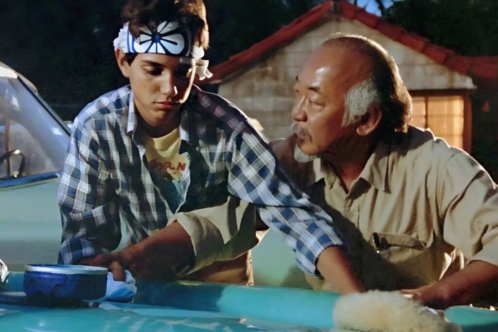 auto die in de wax gezet wordt