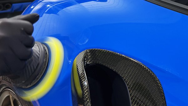 polijsten van zijpaneel